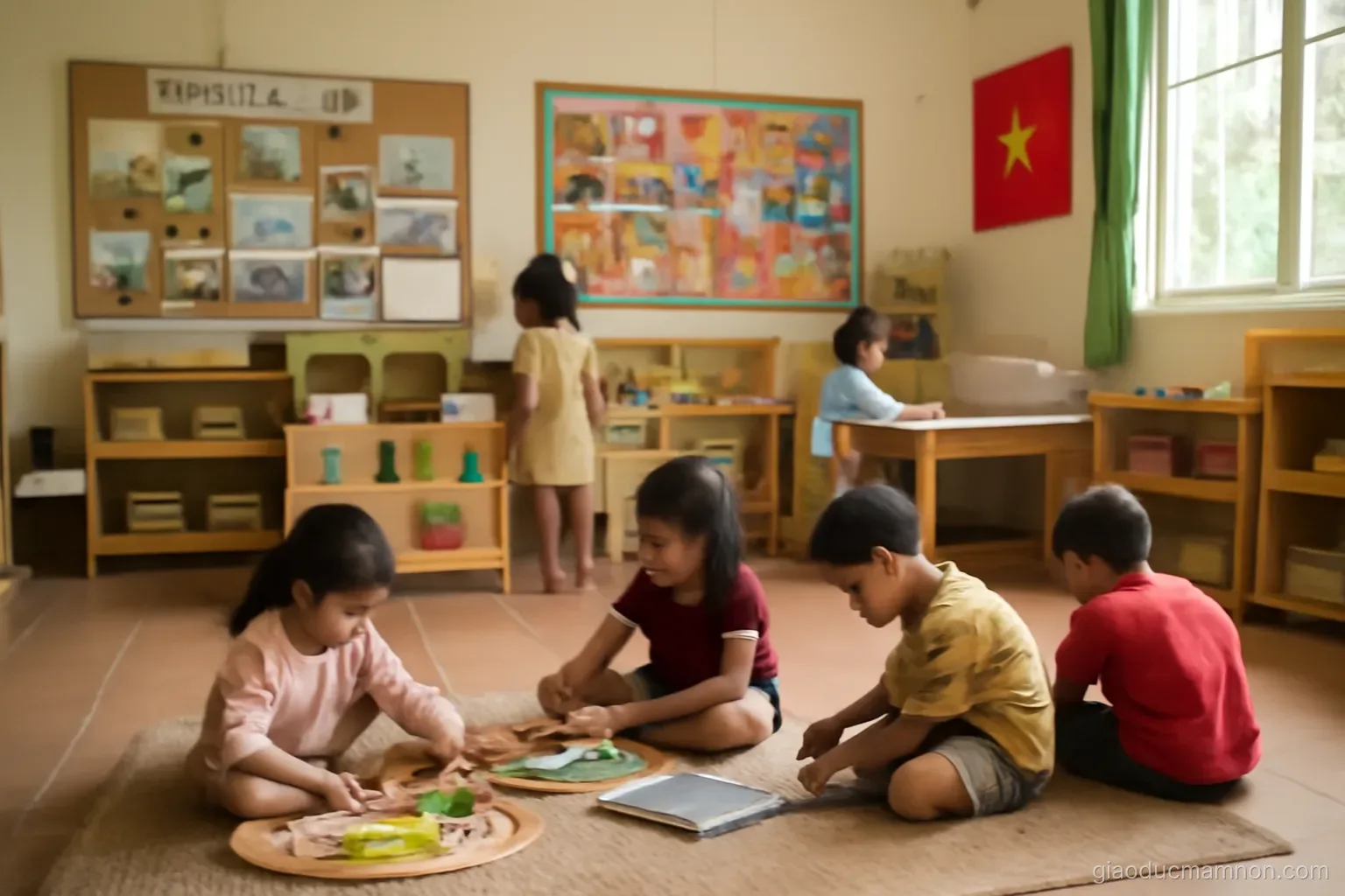 Bữa ăn bán trú vùng khó: nỗ lực từ nhiều phía