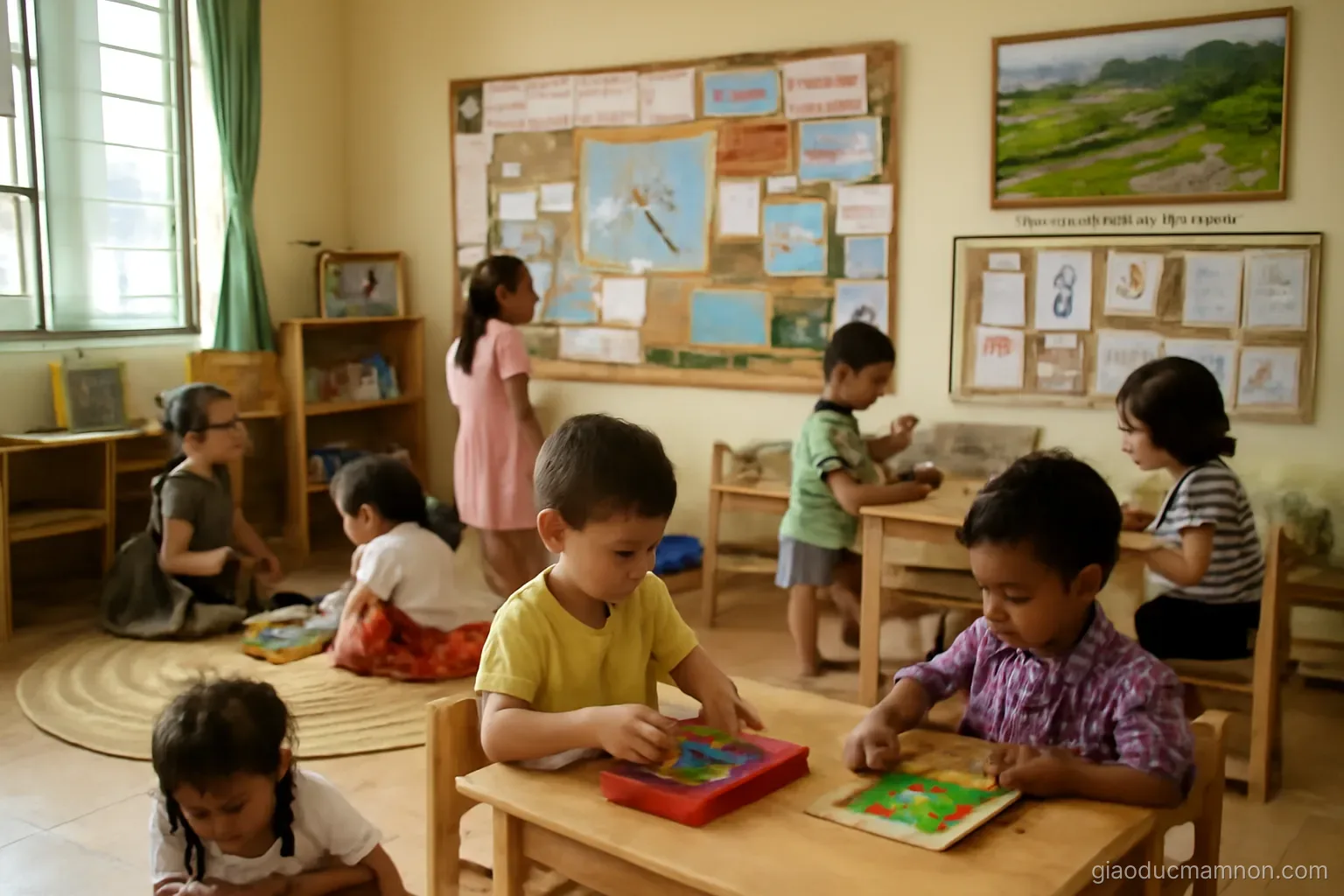 Chương trình thiện nguyện cho mầm non vùng sâu